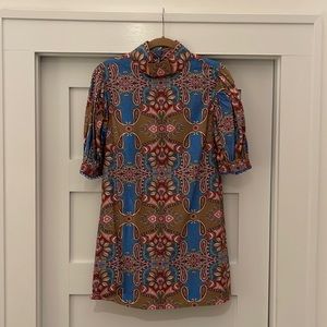 Brand New Printed Mini Dress